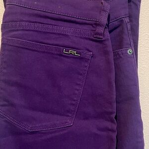 Ralph Lauren Deep Purple Jeans